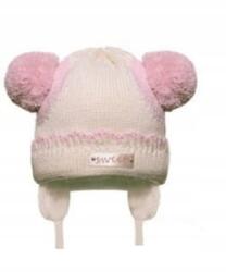 Barbaras Sweet Téli sapka két pomponnal 44-46 (AJ101/AP/44-46)