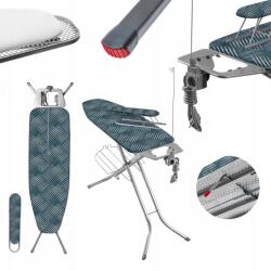 Kadax Vasalódeszka 120x38cm, fogantyúval, polccal, kesztyűvel (K9557) Vasalódeszka