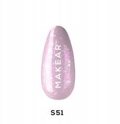 Makear S51 Hibrid lakk Makear „violet groovy'' 8 ml (5905600932810)