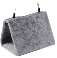  Madárkalitka Papagájoknak, Kanáriknak, Háromszög Alakú Hámok, Szürke (HAMAK DO KLATKA)