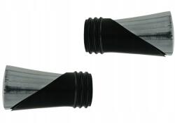 ESTAdeco Vega Végzáró szett 2db-os függönykarnis fi 19 Fekete Króm