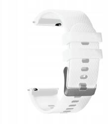 KENA Fejpánt szíj Garmin Vivoactive 3 Vivomove Music Hr készülékhez 20mm fehér (Garmin Vivoactive 3 / Vivomove Vivomove HR)