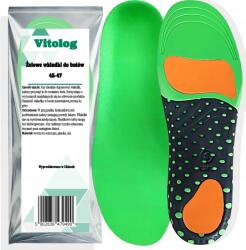 Vitolog Betétek Munkahelyi Sportcipőkhöz, Supináló, Lúdtalp Elleni, Izzadásgátló (Vitolog Do butów trekkingowych ortopedyczne)