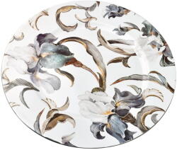 Mondex Blanche Flowers Dekorációs tányér 33 cm (5905206429547)