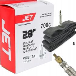 JET Fúvóka 700 x 32C 35C 37C 38C 40C FV-48mm presta 27x1/4 28x1/2 28x1, 25-1, 60 (HAN76997)