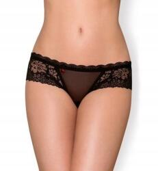 Obsessive 856-PAN-1 Női Csipkés Figi Alsó L/XL Méret Fekete