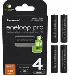 Panasonic Akkumulátorok R03 Aaa Panasonic Eneloop Pro 930mAh Ni-MH 4 db (BK-4HCDE/4BE)