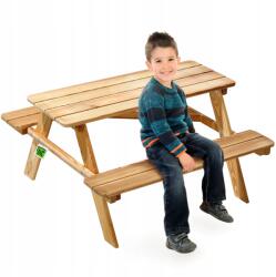 Kadax Kerti Pad Fa Pad Gyerekeknek Asztallal Kerti Asztal (K9566)