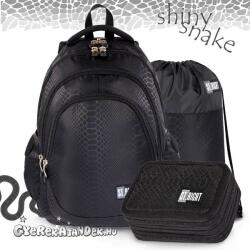 St. Majewski St. Right iskolatáska, hátizsák SZETT 43 cm - Shiny Snake (665233/SZETT)