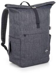 Topgal rolltop kamasz hátizsák Ezra - szürke (EZRA 25057) - iskolataskawebshop