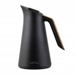 Vialli Design Soho üvegbetétes termosz 1 L Fekete (9224)