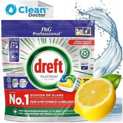 Dreft Mosogatógép-kapszula Dreft Platinum All in One 75db Citrom