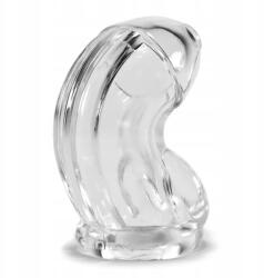 OXBALLS Cock-Lock Transparent reteszelő rendszer rugalmas Tpr ketrec (AJ-1069-CLR)