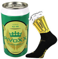 VoXX Zokni VoXX fekete (PiVoXX + plechovka) L