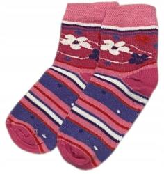  Csíkos zokni kislányoknak 21-23-es