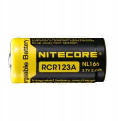 NITECORE Akkumulátor Nitecore NL166 RCR123A 650 mAh 3, 7 V (NL166)