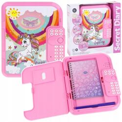 Nobo Kids Titkos Interaktív Varázslatos Jelszavas Napló Jegyzetfüzet Felvétel Egyszarvú (CH-258114)