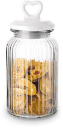 Tadar Dekorációs befőttesüveg kekszek és édességek számára kerámia fedéllel 1, 3 L (5907558783087)