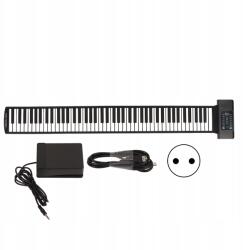 88 billentyűs, feltekerhető zongora, Bluetooth és MIDI funkcióval (2610220259211)