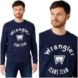 Wrangler Férfi kigombolhatatlan pulóver Wrangler Crew Sweat S (W6M8HY114)