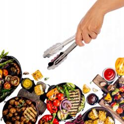 Nobo Kids Acél konyhai fogó a grillezéshez Saláták Hús (CH-231254)