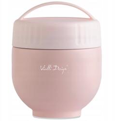 Vialli Design Uzsonnás termosz kanállal és tartállyal Fuori Rózsaszín 680 ml (30329)