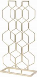 Home Styling Collection Arany színű fém bortartó állvány 8 palack számára (C37880400)