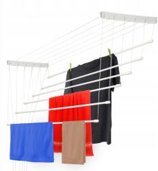 Kadax Fürdőszobai Mennyezeti Szárítógép 6 Rúd 90cm Strapabíró Robusztus (K5027) Ruhaszárító