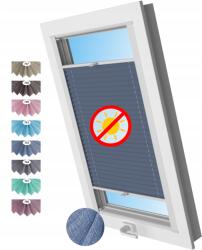 ESTAdeco Melange Termikus Tetőablak Pliszé, 78x140-es ablakhoz (Roleta plisowana DACHOWA TERMO MELANGE 78/140)