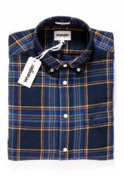 Wrangler 1PKT Button Down S Férfi ing (W588-3O-K35 W5883OK35)