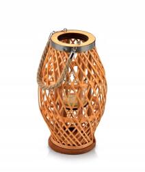  Dekorációs fonott lampion Lucie Natural 35cm