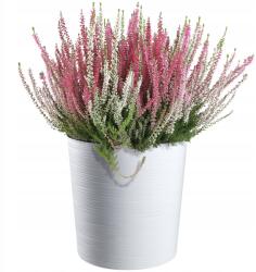 Kadax Virágtartó Fehér Növény Virágtartó 30cm Műanyag (K7844)