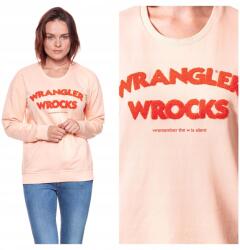Wrangler Női kigombolhatatlan pulóver Wrangler Wrocks Sweat M (W601-OH-YUD W601OHYUD)