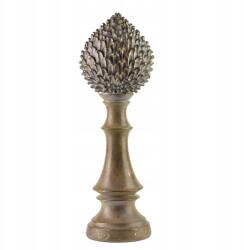 Mondex Santa Lila Toboz figura oszlopon17x17xh52cm (HTC6468-SW)