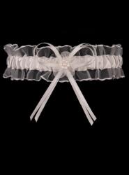 Julimex menyasszonyi harisnyakötő28 cm fehér (5906713258033)