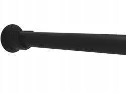 ESTAdeco Üreges Függönykarnis 19 mm Fekete Matt 180 cm Solo lux (karnisz I 19mm CZARNY wnękowy 180 Solo lux)