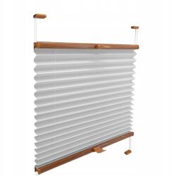 Imperia Deco Pliszé Roló Pliszírozott Pliszé függöny Rögzítés Az Ablakra méretre gyártva 1x1cm (Plisa CLASSIC 1x1 ALU PREMIUM)