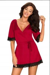 Obsessive Piros köntös Obsessive Sensuelia L/XL (E31433, E31432, E31434S/M)