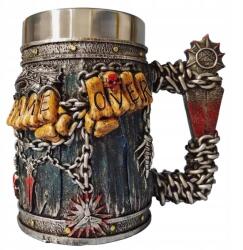 PIXUSO Söröskorsó Valentin Napi Ajándék Játékosoknak 500ml Fa Dnd (MAA03)