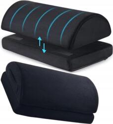 Zaxer Irodai Lábtartó, habszivacs memória, állítható, 44×30×15cm (5903991418050)