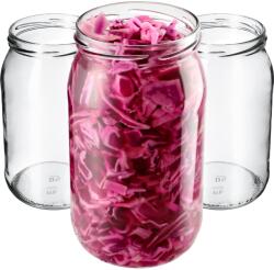 Kadax 24x Befőttesüveg 760ml Uborka Méz Készítmények (K6889)