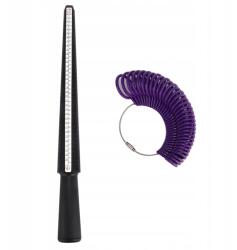  Ékszerész Mérő Pálca Gyűrűhöz Szett (Miarki i wagi jubilerskie)