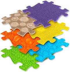 MUFFIK Covoras ortopedic senzorial puzzle Set pentru bebelusi Muffik Covor