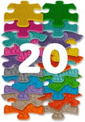 MUFFIK Set covorase ortopedice senzoriale puzzle Mini Puzzle Muffik Covor