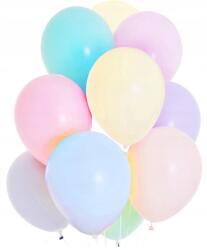 Party Deco Lufik pasztell színes 23cm 50 db Színes MIX Esküvő Születésnap