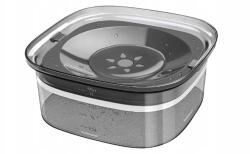  2L-es fröccsenő víznek és kiömlésnek ellenálló, csúszásgátló kutyatál (059425)