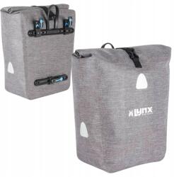  Kerékpáros táska Vízálló 23L Szürke Tágas Fényvisszaverő vállpánt 1db