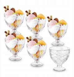 Tadar 6 db-os desszertes pohár szett elegáns 400ml (5903313457613)