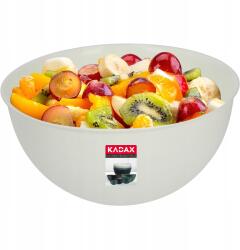 Kadax Műanyag Konyhai Tál 5L Gyümölcstál Saláta Nagy Univerzális 27cm (K1658)