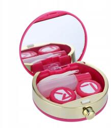Rózsaszín kontaktlencse tartó tok tároló doboz (JM07982-03)